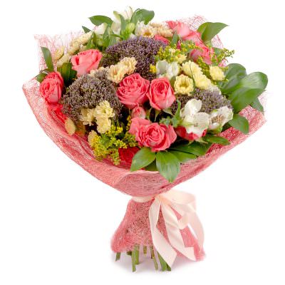 Красивый букет «Солнечный восторг»