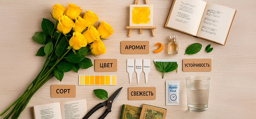 Интересные факты о желтых розах