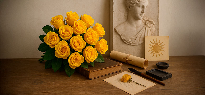 Исторические корни символики желтых роз